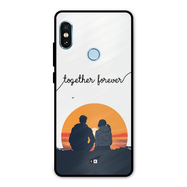 Together Forever Metal Back Case for Redmi Note 5 Pro