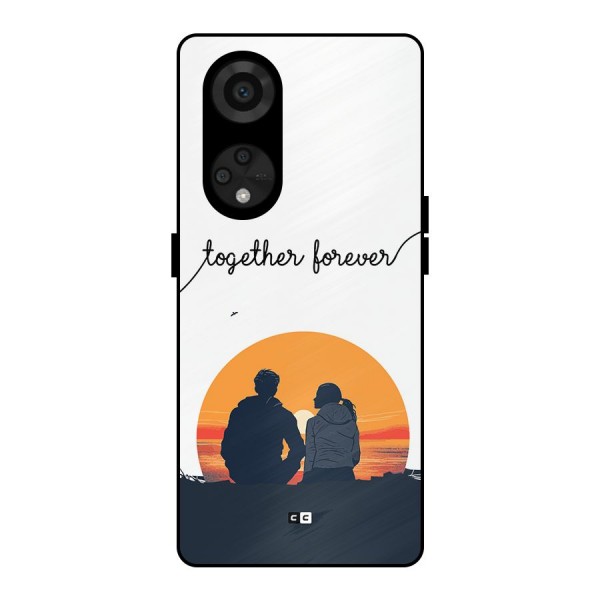 Together Forever Metal Back Case for Reno8 T 5G