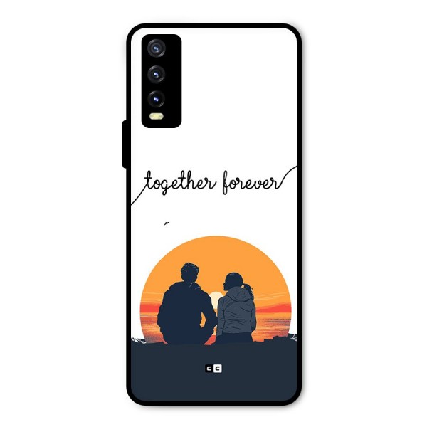 Together Forever Metal Back Case for Vivo Y20i