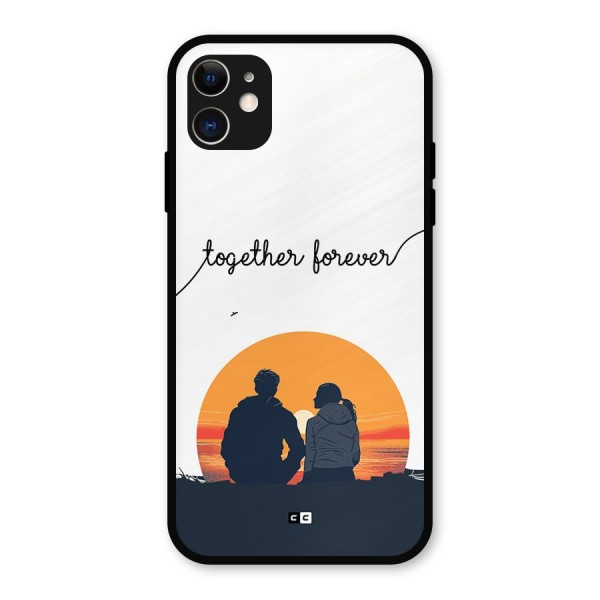 Together Forever Metal Back Case for iPhone 11