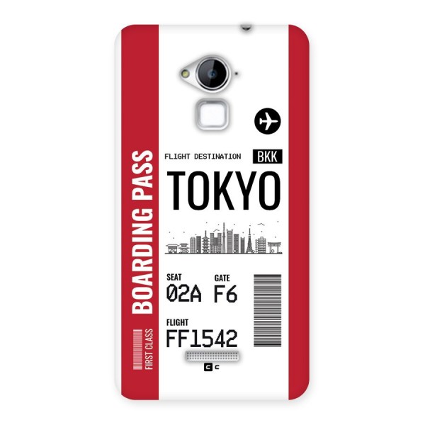 Tokyo Boarding Pass Back Case for Coolpad Note 3