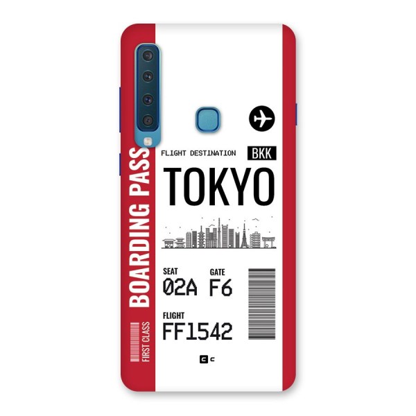 Tokyo Boarding Pass Back Case for Galaxy A9 (2018)
