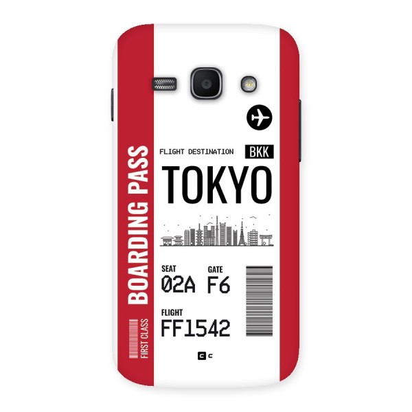 Tokyo Boarding Pass Back Case for Galaxy Ace3