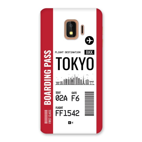 Tokyo Boarding Pass Back Case for Galaxy J2 Core