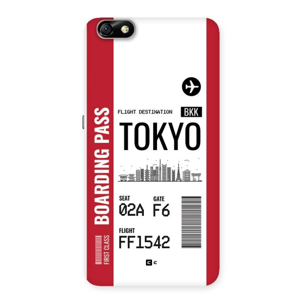 Tokyo Boarding Pass Back Case for Honor 4X