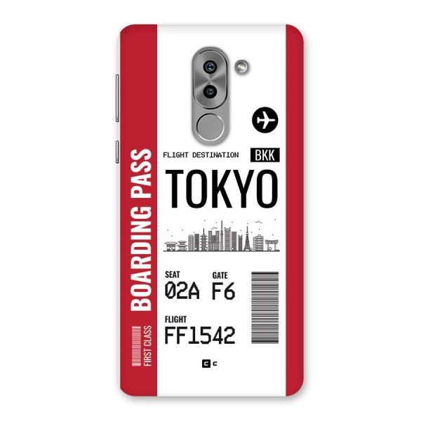 Tokyo Boarding Pass Back Case for Honor 6X
