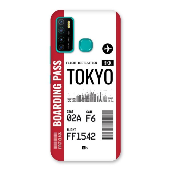 Tokyo Boarding Pass Back Case for Infinix Hot 9 Pro