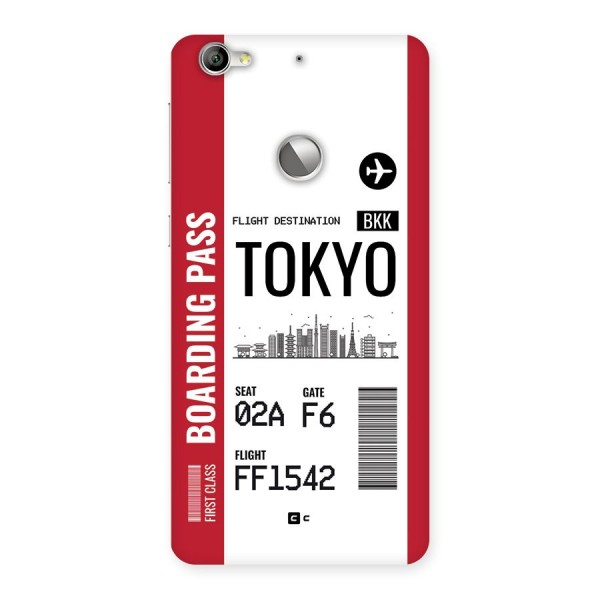 Tokyo Boarding Pass Back Case for Le 1S