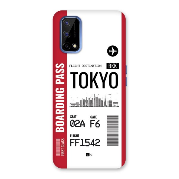 Tokyo Boarding Pass Back Case for Realme Narzo 30 Pro