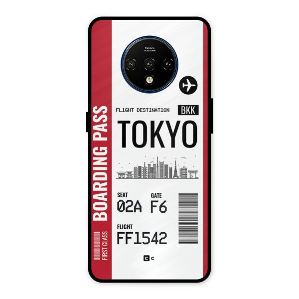 Tokyo Boarding Pass Metal Back Case for OnePlus 7T