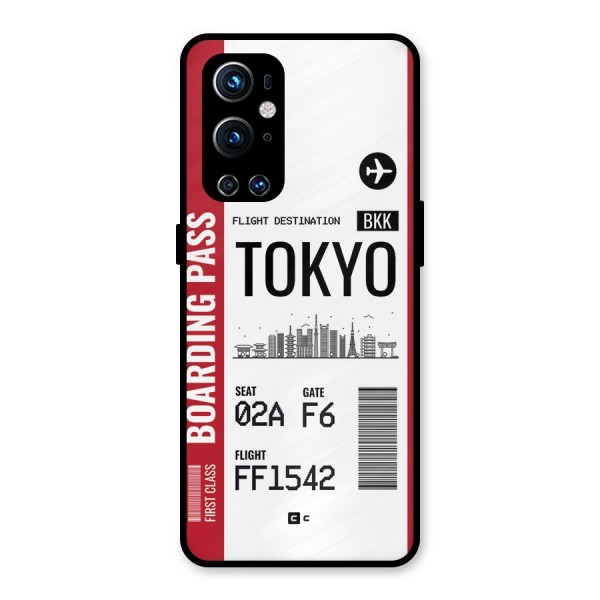 Tokyo Boarding Pass Metal Back Case for OnePlus 9 Pro