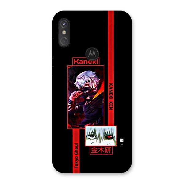 Tokyo Ghoul Kaneki Art Back Case for Motorola One Power