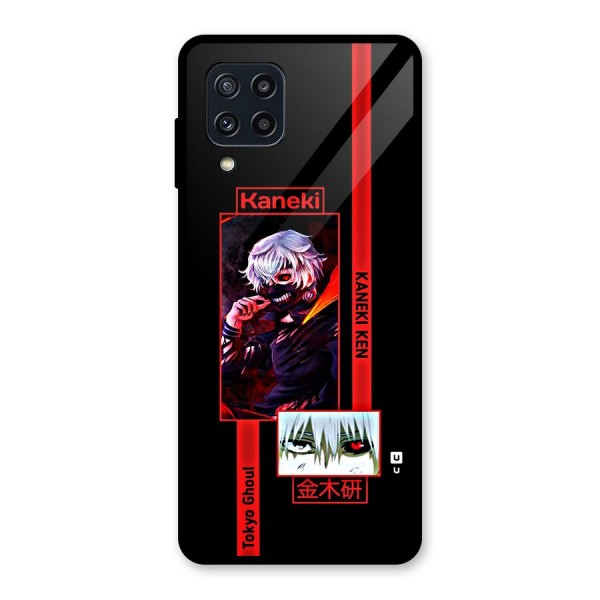 Tokyo Ghoul Kaneki Art Glass Back Case for Galaxy M32