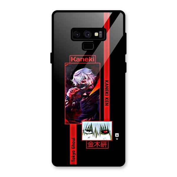 Tokyo Ghoul Kaneki Art Glass Back Case for Galaxy Note 9