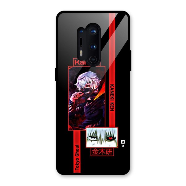 Tokyo Ghoul Kaneki Art Glass Back Case for OnePlus 8 Pro