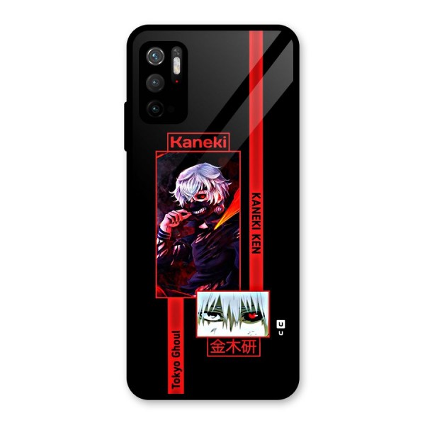Tokyo Ghoul Kaneki Art Glass Back Case for Poco M3 Pro 5G