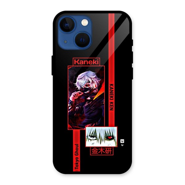 Tokyo Ghoul Kaneki Art Glass Back Case for iPhone 13 Mini