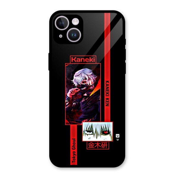 Tokyo Ghoul Kaneki Art Glass Back Case for iPhone 14 Plus