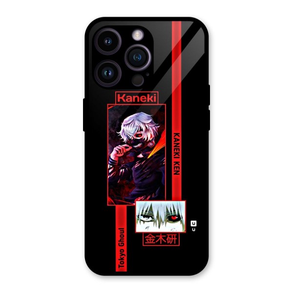 Tokyo Ghoul Kaneki Art Glass Back Case for iPhone 14 Pro Max