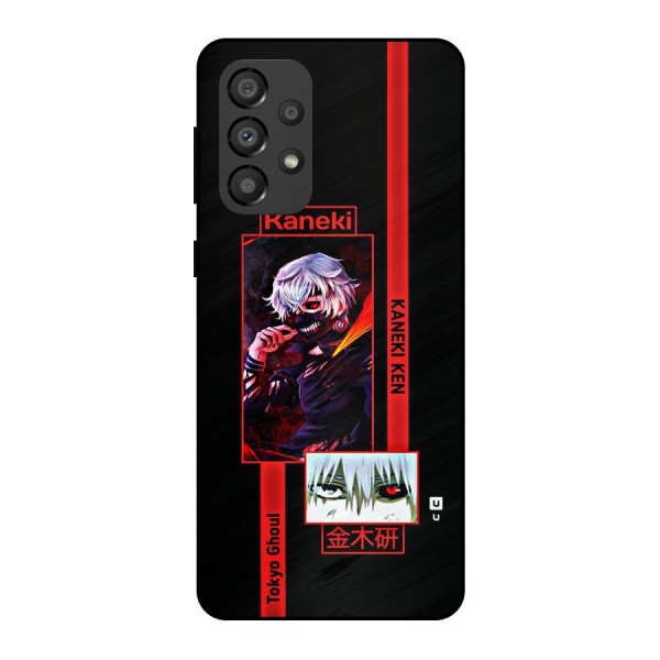 Tokyo Ghoul Kaneki Art Metal Back Case for Galaxy A33 5G