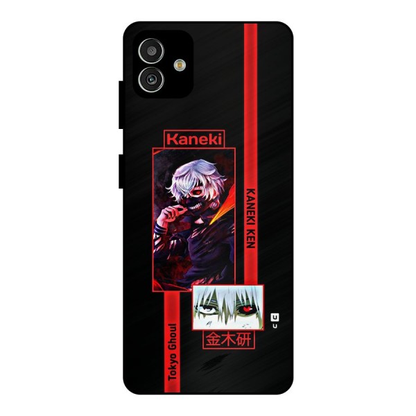 Tokyo Ghoul Kaneki Art Metal Back Case for Galaxy M13 5G