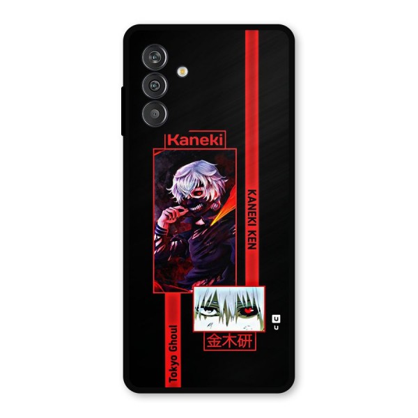 Tokyo Ghoul Kaneki Art Metal Back Case for Galaxy M14 5G