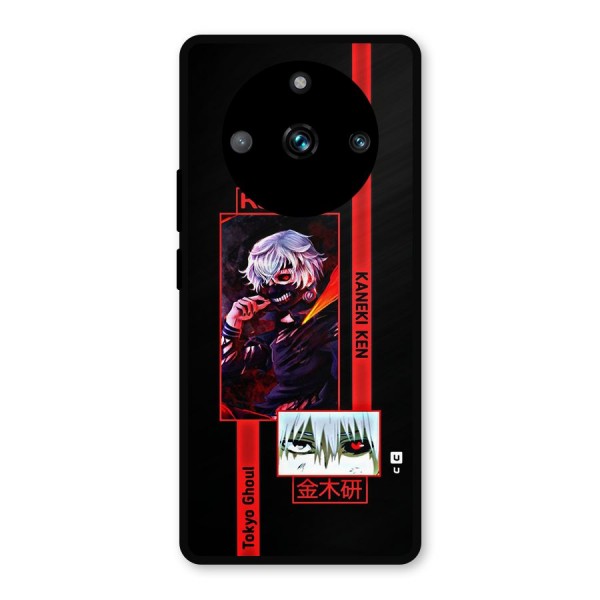 Tokyo Ghoul Kaneki Art Metal Back Case for Realme 11 Pro Plus