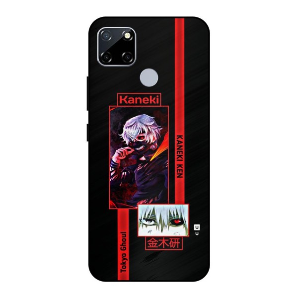 Tokyo Ghoul Kaneki Art Metal Back Case for Realme Narzo 30A