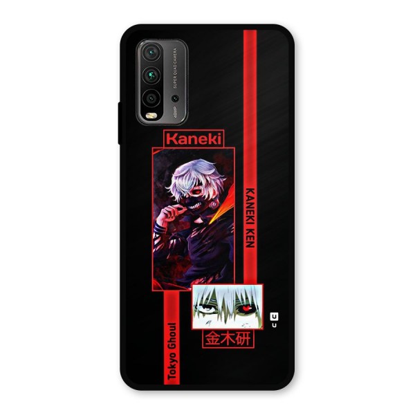 Tokyo Ghoul Kaneki Art Metal Back Case for Redmi 9 Power