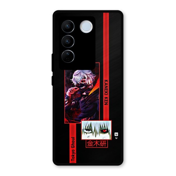 Tokyo Ghoul Kaneki Art Metal Back Case for Vivo V27