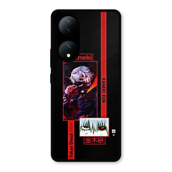 Tokyo Ghoul Kaneki Art Metal Back Case for Vivo Y100