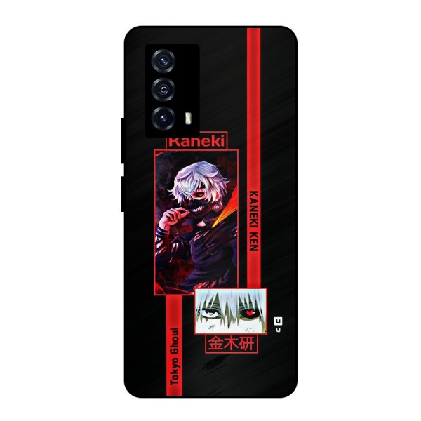 Tokyo Ghoul Kaneki Art Metal Back Case for iQOO Z5