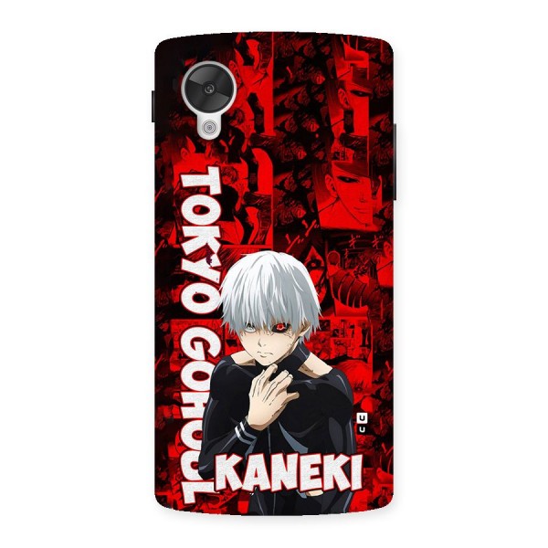 Tokyo Ghuoul Kaneki Back Case for Google Nexus 5