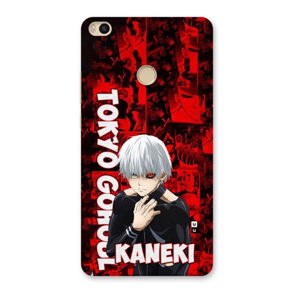 Tokyo Ghuoul Kaneki Back Case for Mi Max 2