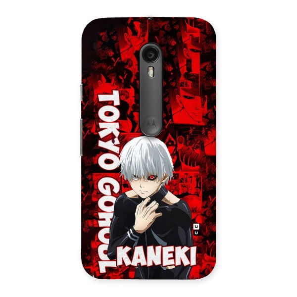 Tokyo Ghuoul Kaneki Back Case for Moto G3
