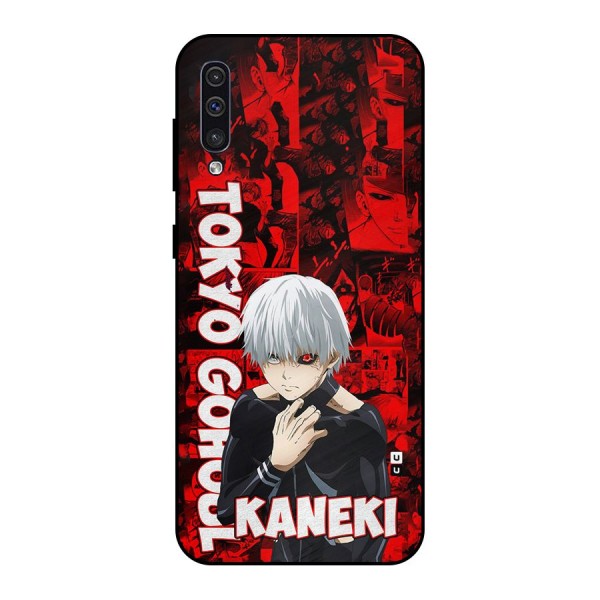 Tokyo Ghuoul Kaneki Metal Back Case for Galaxy A30s