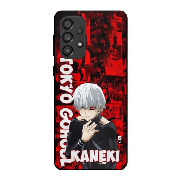 Tokyo Ghuoul Kaneki Metal Back Case for Galaxy A33 5G