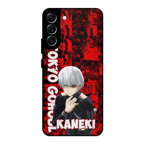 Tokyo Ghuoul Kaneki Metal Back Case for Galaxy S22 Plus 5G