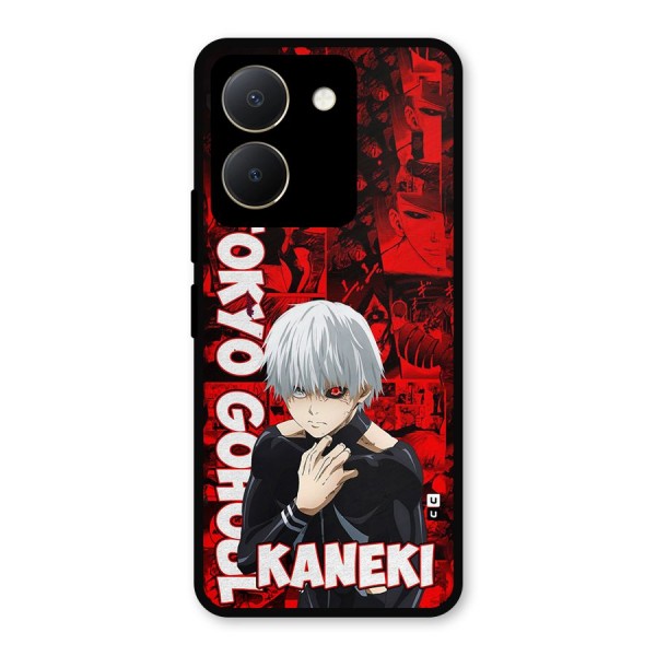 Tokyo Ghuoul Kaneki Metal Back Case for Vivo Y36