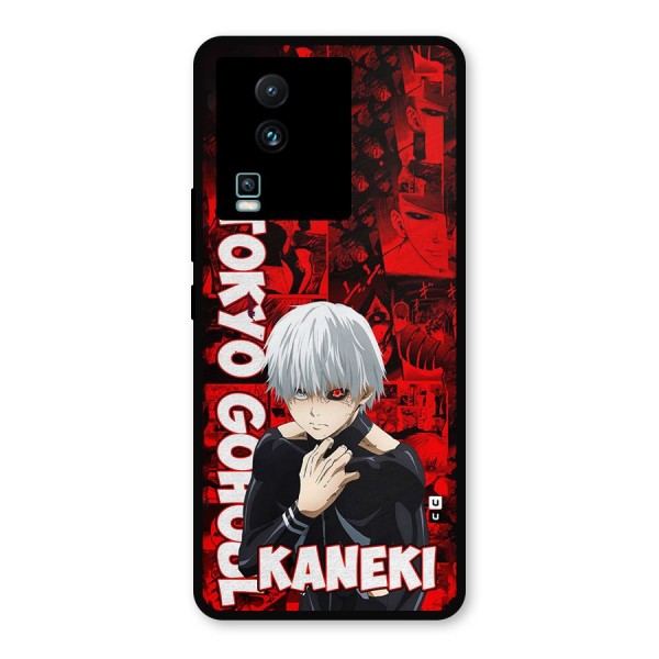 Tokyo Ghuoul Kaneki Metal Back Case for iQOO Neo 7 Pro