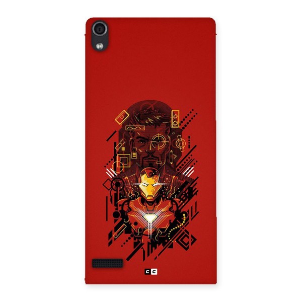 Tony Stark Back Case for Ascend P6