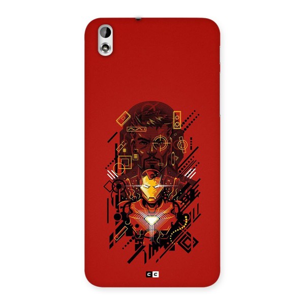 Tony Stark Back Case for Desire 816