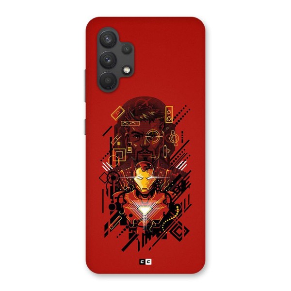 Tony Stark Back Case for Galaxy A32