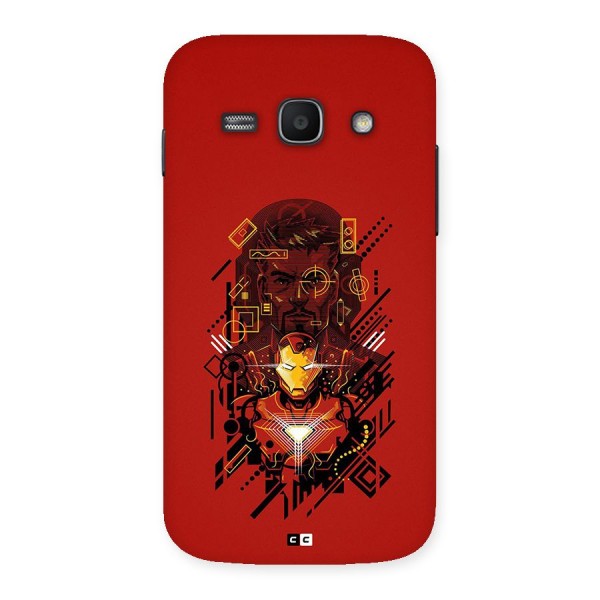 Tony Stark Back Case for Galaxy Ace3