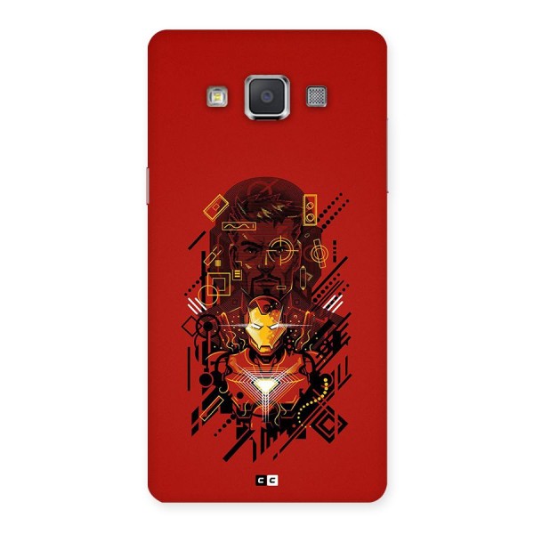 Tony Stark Back Case for Galaxy Grand 3