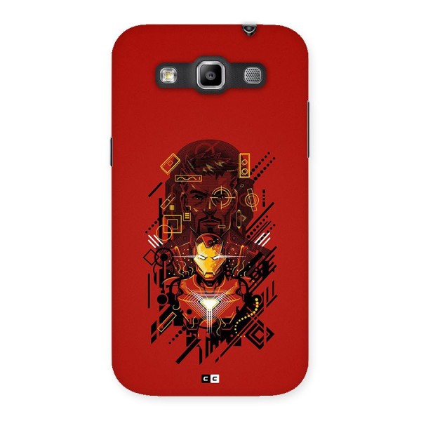 Tony Stark Back Case for Galaxy Grand Quattro