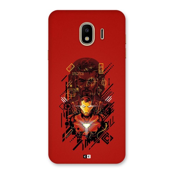 Tony Stark Back Case for Galaxy J4