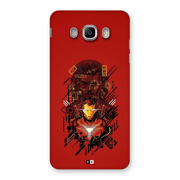 Tony Stark Back Case for Galaxy J5 2016
