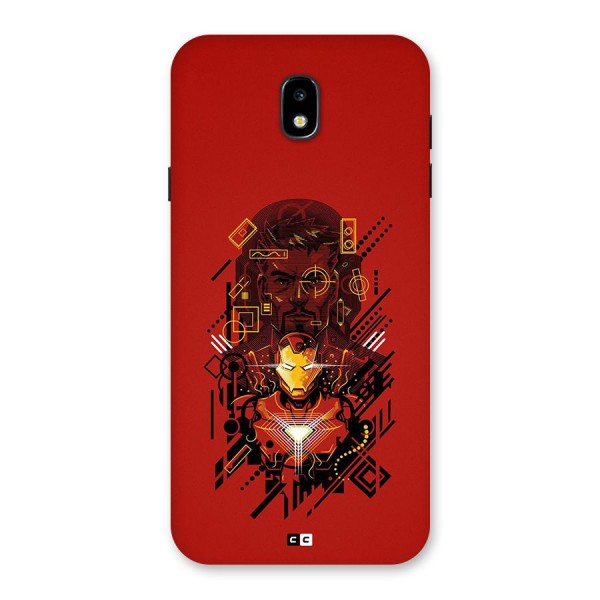 Tony Stark Back Case for Galaxy J7 Pro