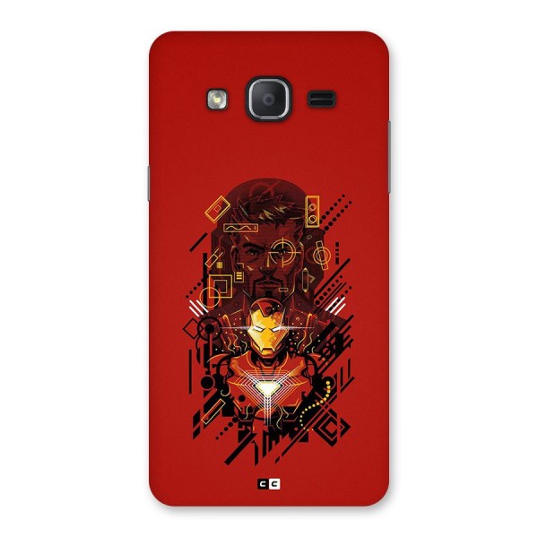 Tony Stark Back Case for Galaxy On7 Pro